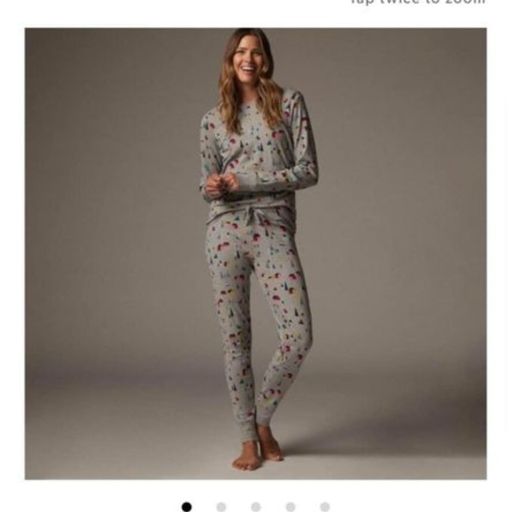 NWOT Hatley x Indigo Winter Scene PJs